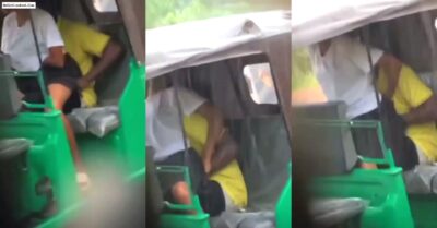 Ghanaian Couple Caught Having Sex In A Tricycle Tro Tro In Public
