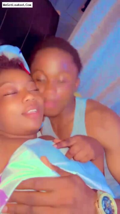 TikToker Blacklady Sextape With Boyfriend