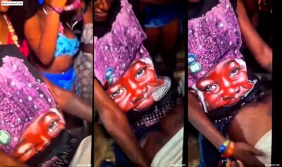 African Girl With Big Ass Stripped At A Party, Viral Video