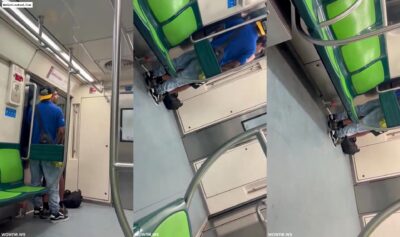 American Couple Seen Having Sex On The Subway Train, Video Viral