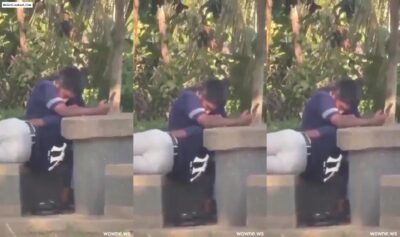 Beautiful Indian Couple Discreetly Having Sex In Public