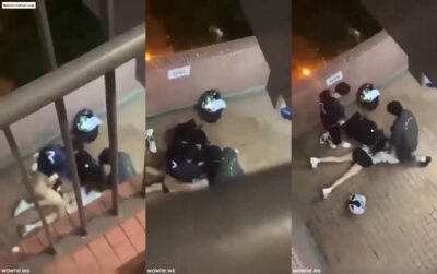 Chinese Guys Seen Having Threesome Sex With Prostitute In Public Leaked Video