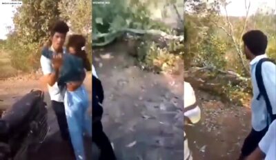 Indian Couple Doing It In The Bush In Public, Viral MMS