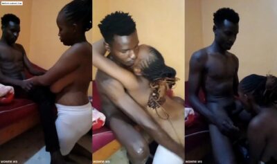 Kenyan Girl With Big Breasts And Boyfriend Sextape
