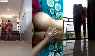 Malayalam Mature Milf Bhabhi Nude Fucking with Boss, Threesome sex mms