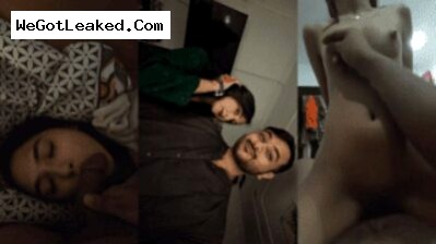 Pakistani Cousin Brother put dick in teen sister Mouth while sleeping and fucked hard