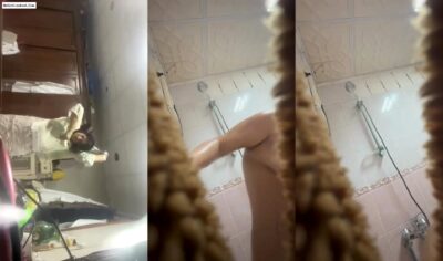 Paki Girl Bathing Alone In Home Recorded By Cousin Brother, MMS Viral