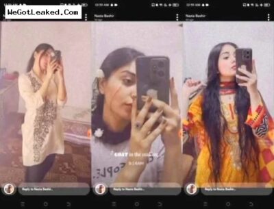 Cute Pakistani Girl Stripping & Pressing Boobs, Leaked MMS