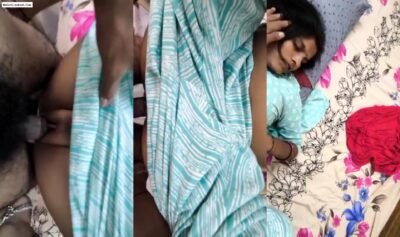 Indian Muslim Bhabhi Cheating her husband and fucks her devar